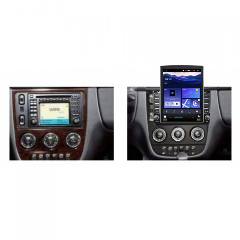 Мултимедия за Mercedes-Benz M Class W163 ML (1997-2004) 9.7" - Вертикална - Тип B - Image 2