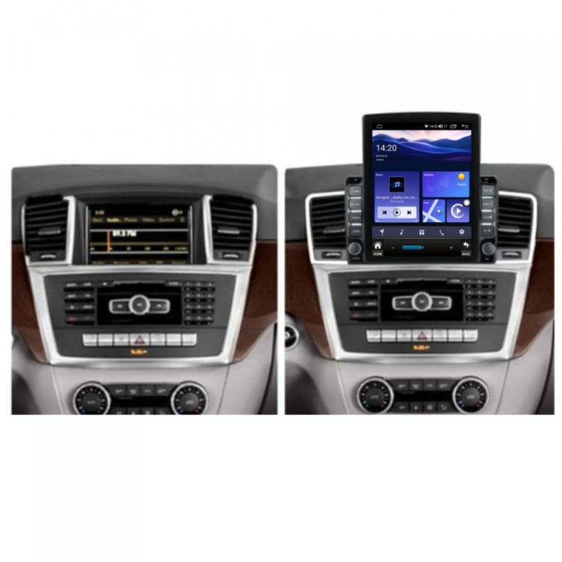 Мултимедия за Mercedes-Benz ML W166 (2011-2015) 9.7" - Вертикална - Image 2