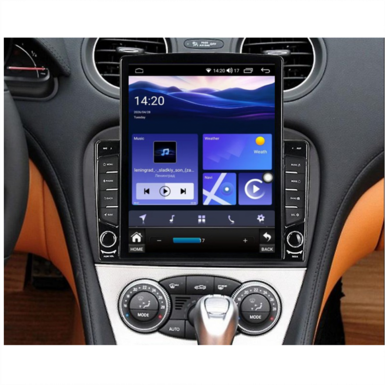 Мултимедия за Mercedes-Benz SL R230 (2001-2007) 9.7" - Вертикална - Image 2