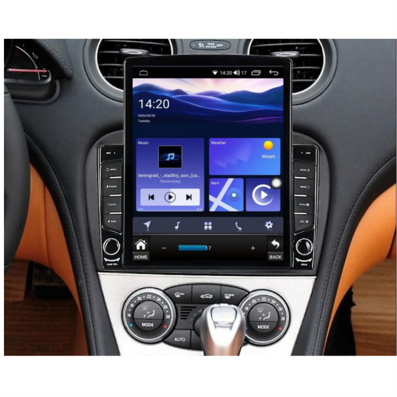 Мултимедия за Mercedes-Benz SL R230 (2001-2007) 9.7" - Вертикална - Image 2