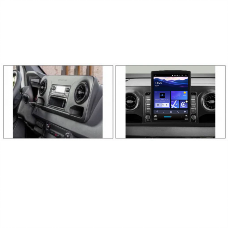 Мултимедия за Mercedes-Benz Sprinter (2018-2024) 9.7" - Вертикална - Без фабрична навигация - Image 3