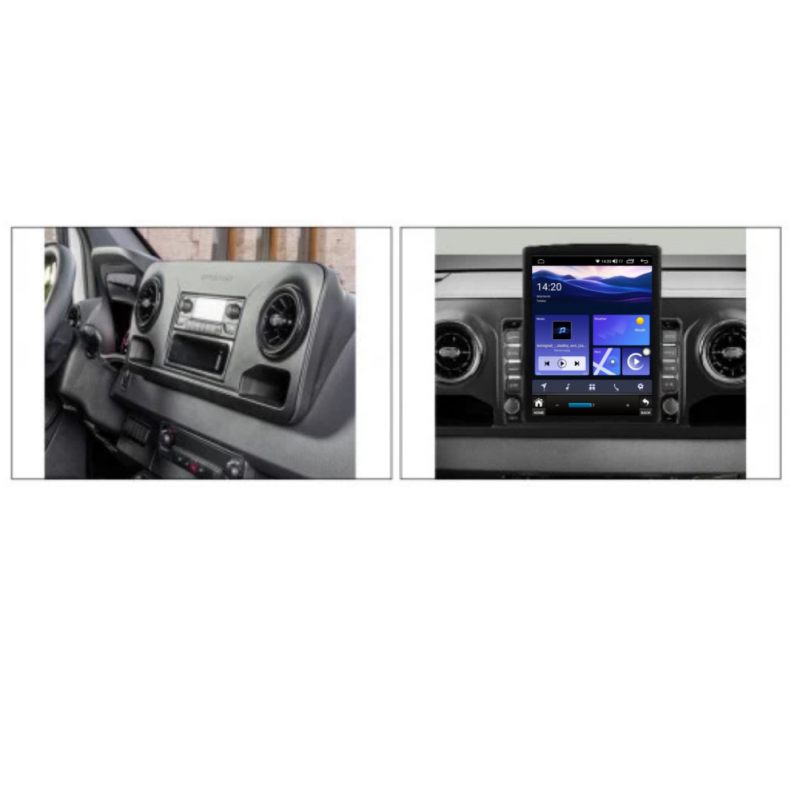 Мултимедия за Mercedes-Benz Sprinter (2018-2024) 9.7" - Вертикална - Без фабрична навигация - Image 3