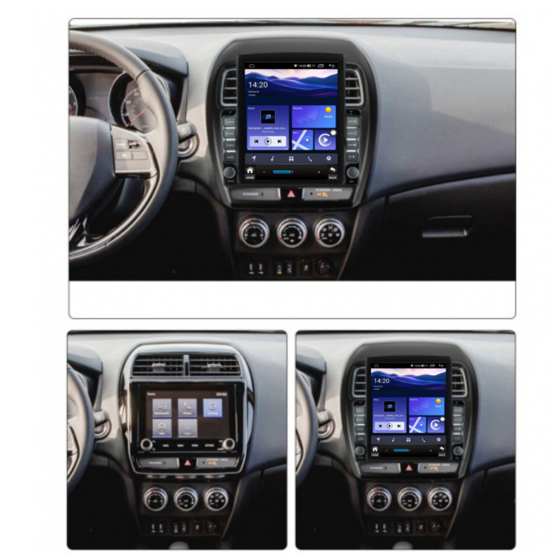Мултимедия за Mitsubishi ASX (2016–2021) 9.7″ - Вертикална - Image 3