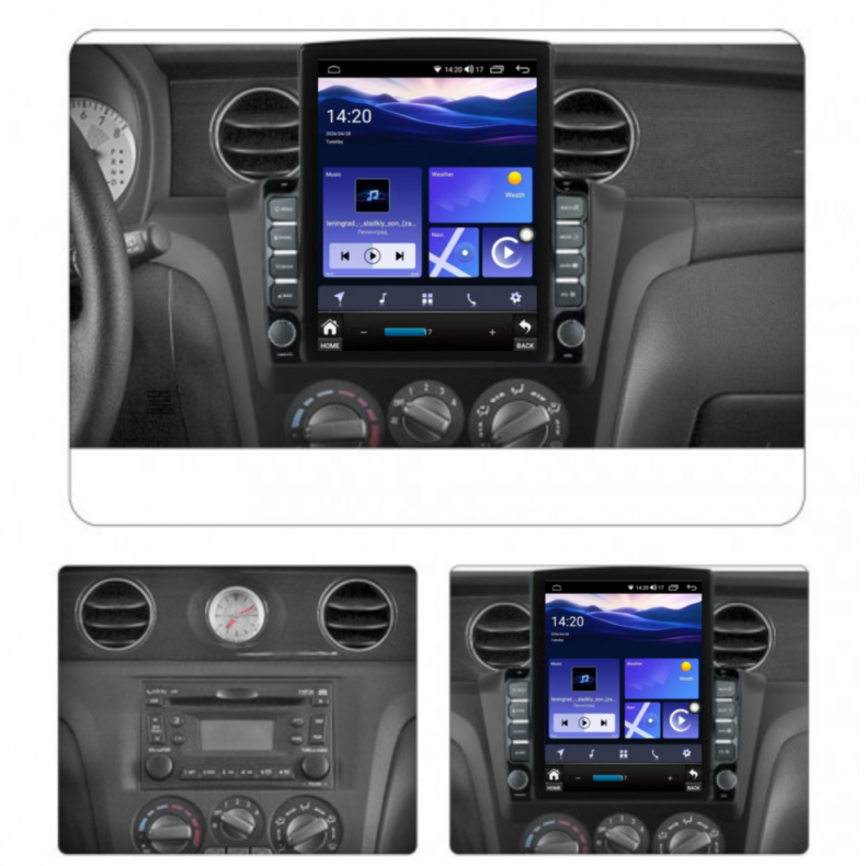 Мултимедия за MitsubIshi Outlander (2001-2005) 9.7“ - Вертикална - Image 3