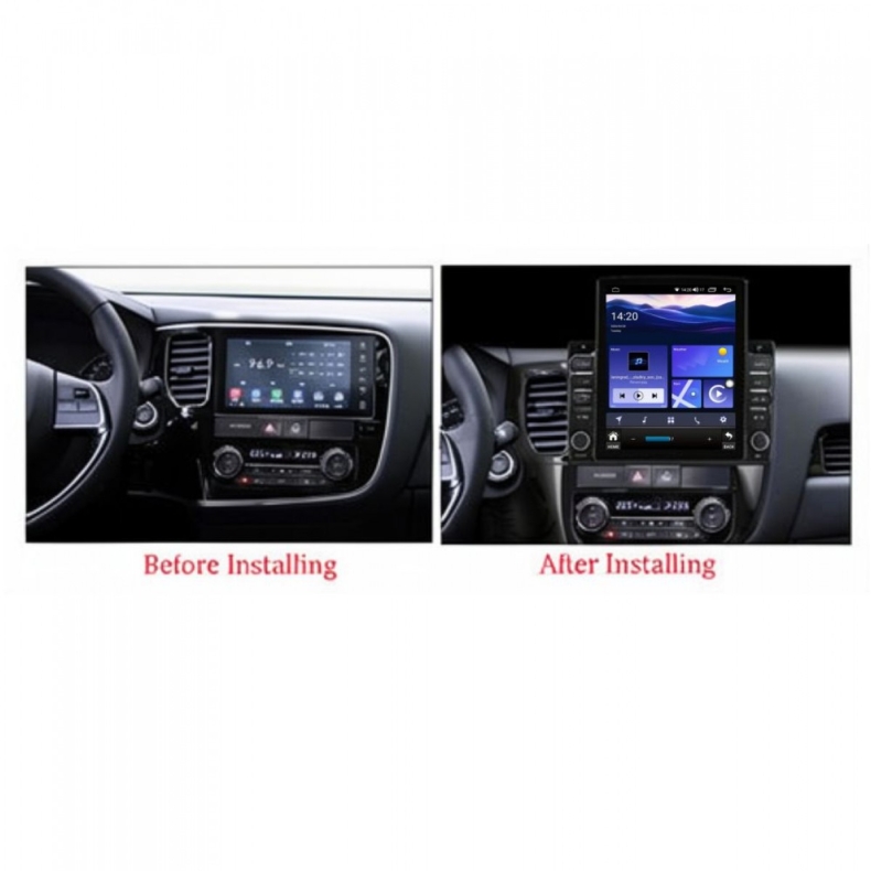 Мултимедия за Mitsubishi Outlander (2013–2018) 9.7″ - Вертикална - Image 2