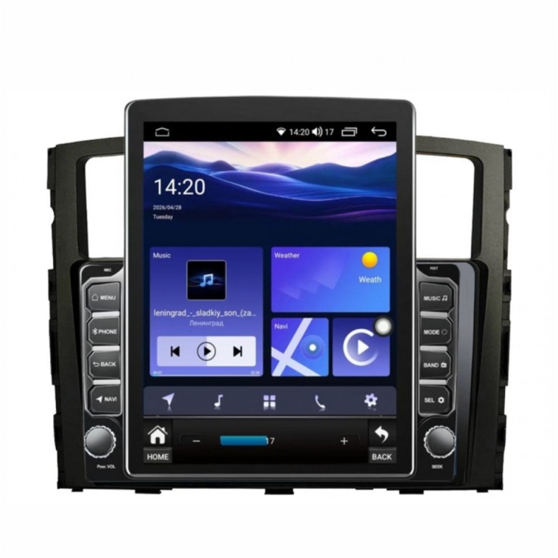 Мултимедия за Mitsubishi Pajero Montero (2006–2018) 9.7″ - Вертикална