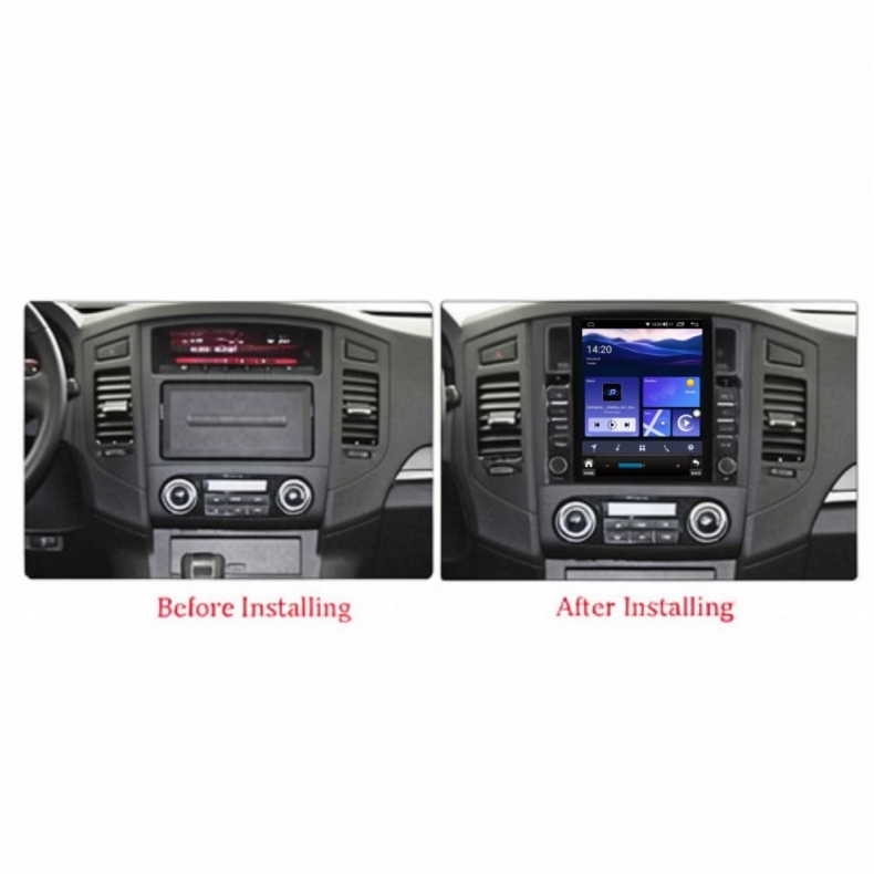 Мултимедия за Mitsubishi Pajero Montero (2006–2018) 9.7″ - Вертикална - Image 2