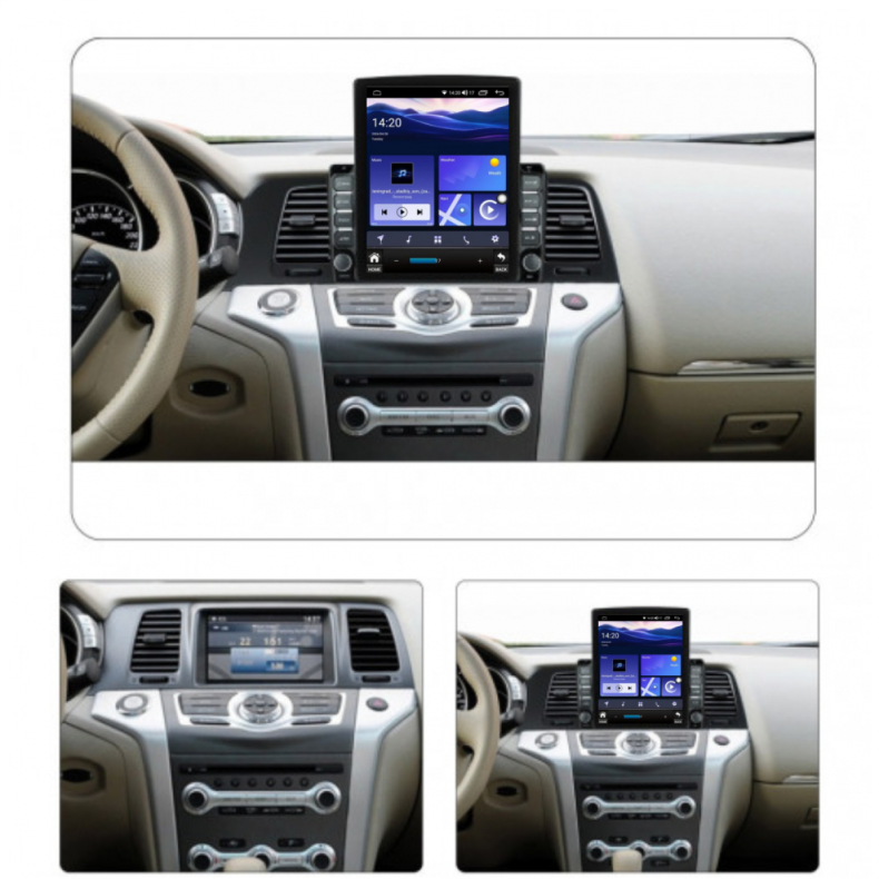Мултимедия за Nissan Murano (2007–2014) 9.7″ - Вертикална - Image 3