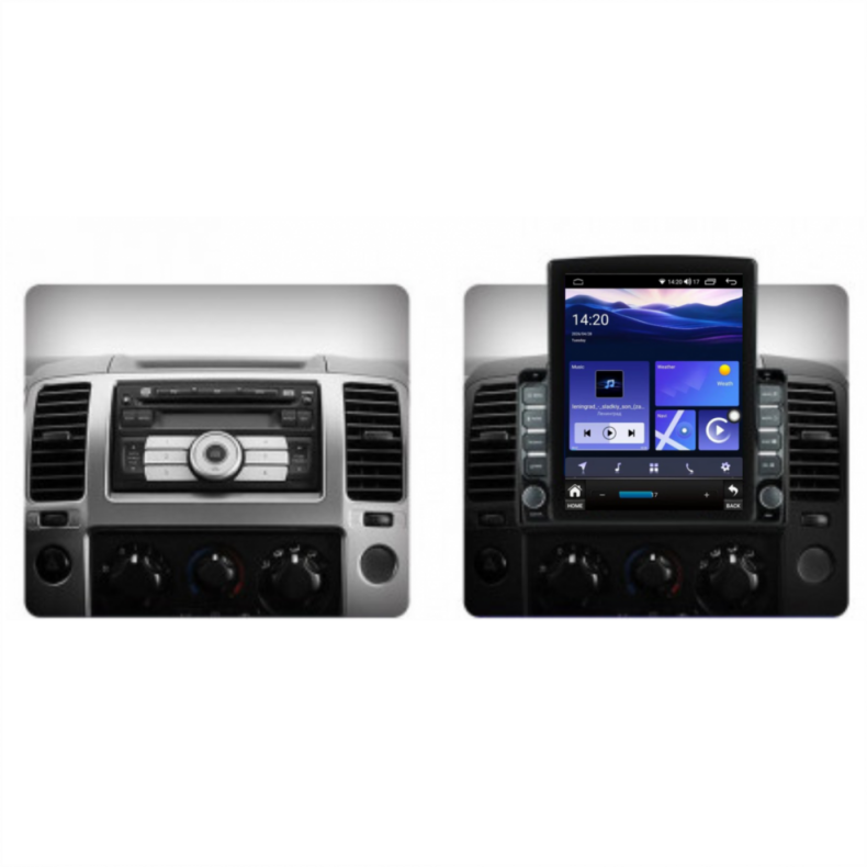Мултимедия за Nissan Navara (2006–2012) 9.7″ - Вертикална - Image 3