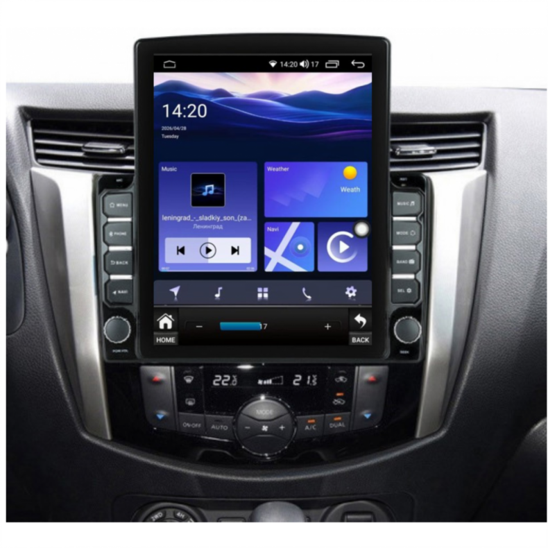 Мултимедия за Nissan Navara (2015–2022) Nissan Terra (2018–2022) 9.7″ - Вертикална - Image 2