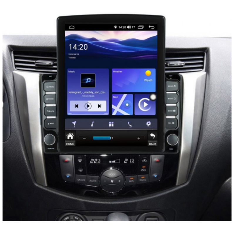 Мултимедия за Nissan Navara (2015–2022) Nissan Terra (2018–2022) 9.7″ - Вертикална - Image 2