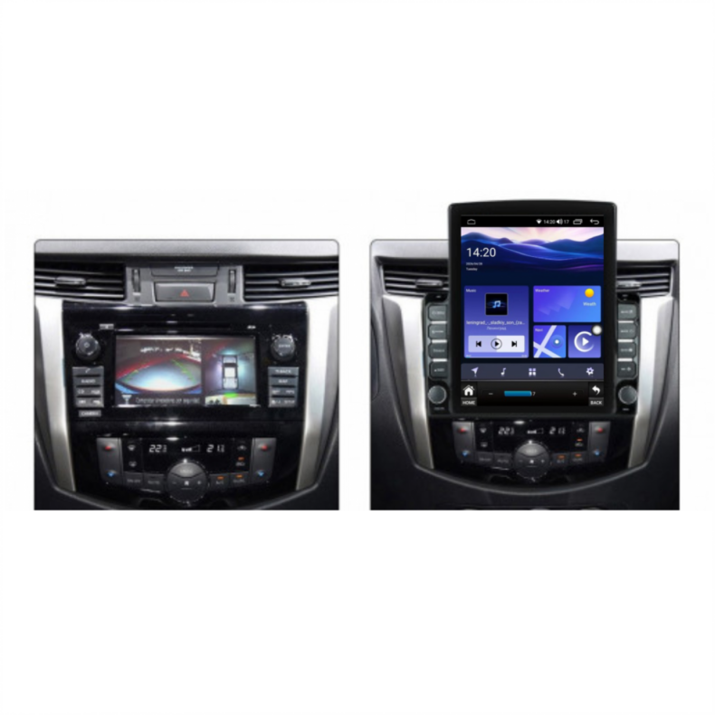 Мултимедия за Nissan Navara (2015–2022) Nissan Terra (2018–2022) 9.7″ - Вертикална - Image 3