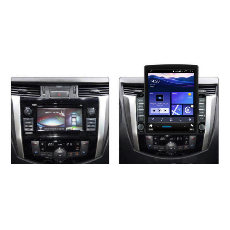 Мултимедия за Nissan Navara (2015–2022) Nissan Terra (2018–2022) 9.7″ - Вертикална - Image 3