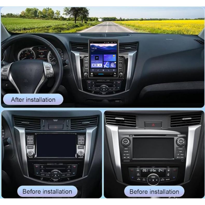 Мултимедия за Nissan Navara Terra (2015–2022) 9.7″ - Вертикална - Image 2