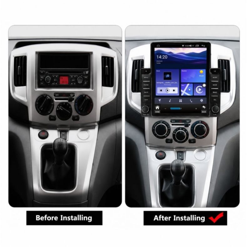 Мултимедия за Nissan NV200 (2011–2018) 9.7″ - Вертикална - Image 2