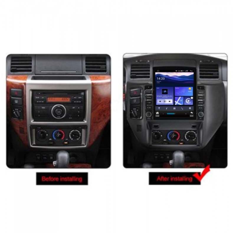 Мултимедия за Nissan Patrol (2004–2010) 9.7″ - Вертикална - Image 2