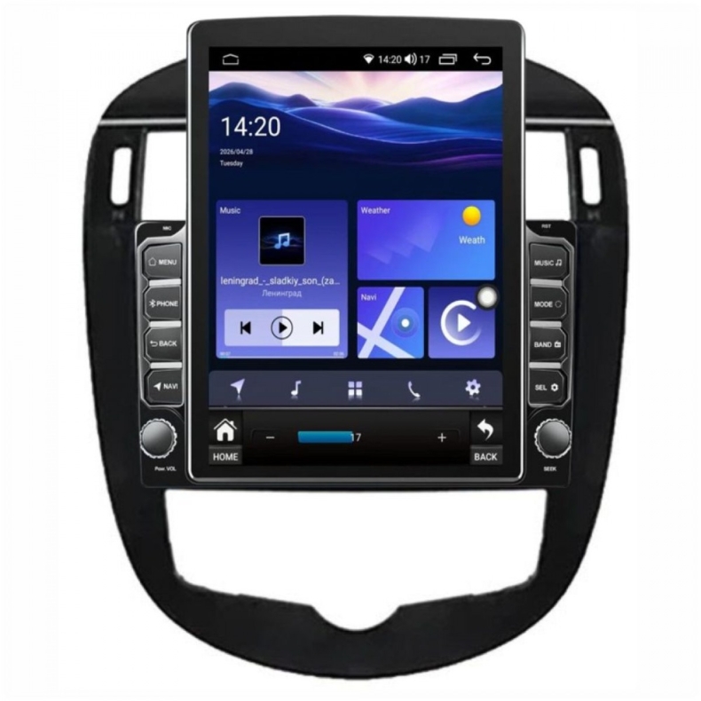 Мултимедия за Nissan Pulsar Tiida (2015–2018) 9.7″ - Климатроник - Вертикална