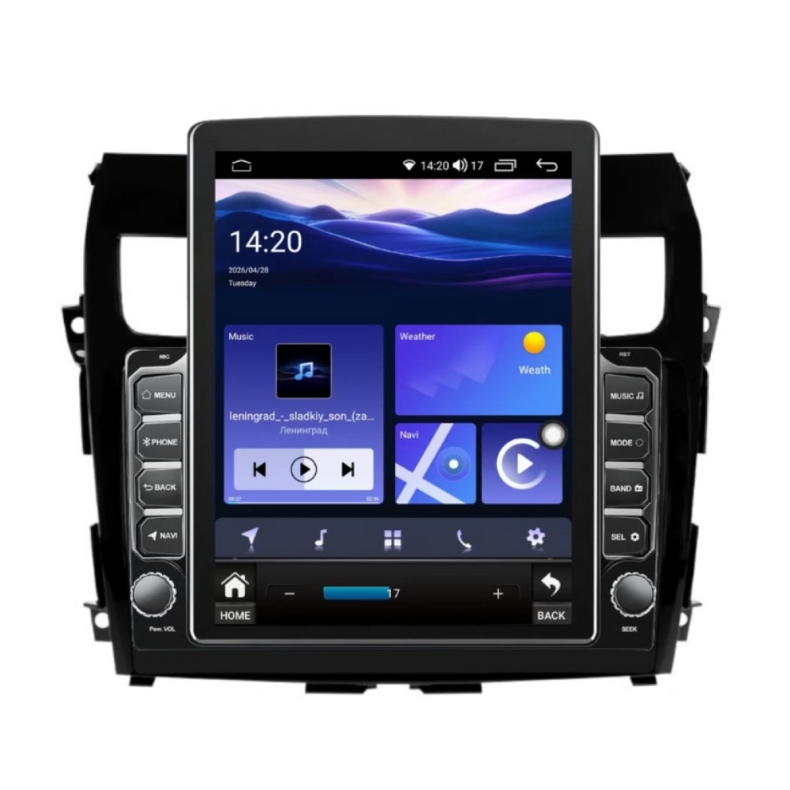 Мултимедия за Nissan Teana Altima (2013–2018) 9.7″ - Вертикална - Черен гланц