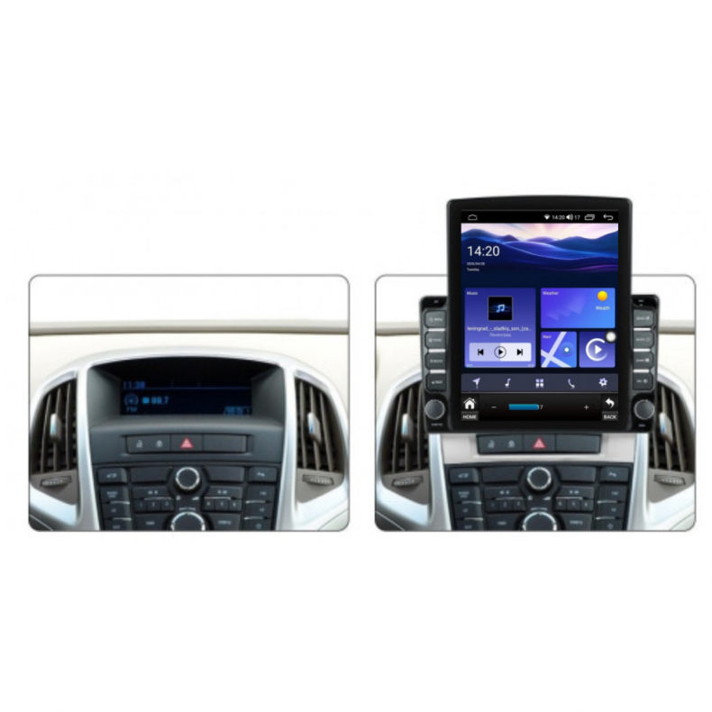 Мултимедия за Opel Astra J (2009–2015) 9.7″ - Вертикална - Image 3