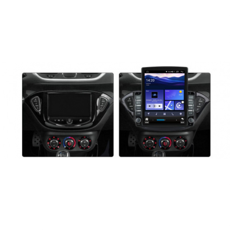 Мултимедия за Opel Corsa E Adam (2014–2019) 9.7″ - Вертикална - HIGH - Image 3