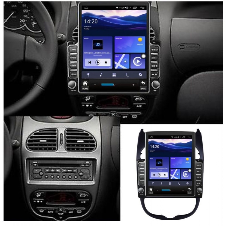 Мултимедия за Peugeot 206 (2000–2016) 9.7″ - Вертикална - Image 2