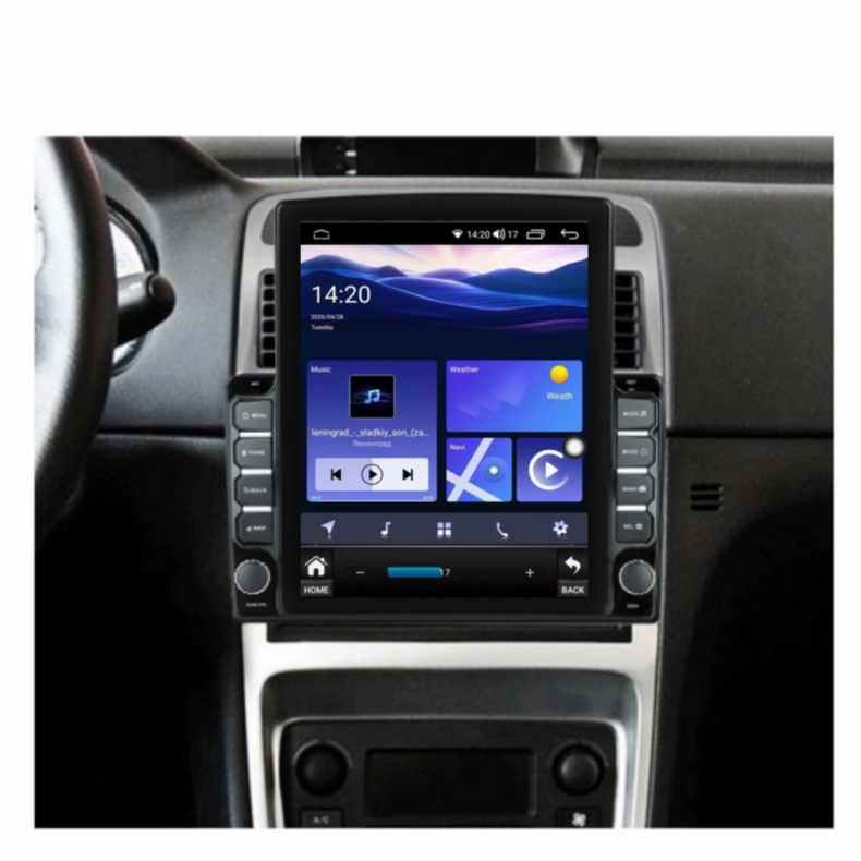 Мултимедия за Peugeot 307 (2001–2008) 9.7" - Вертикална - Image 2
