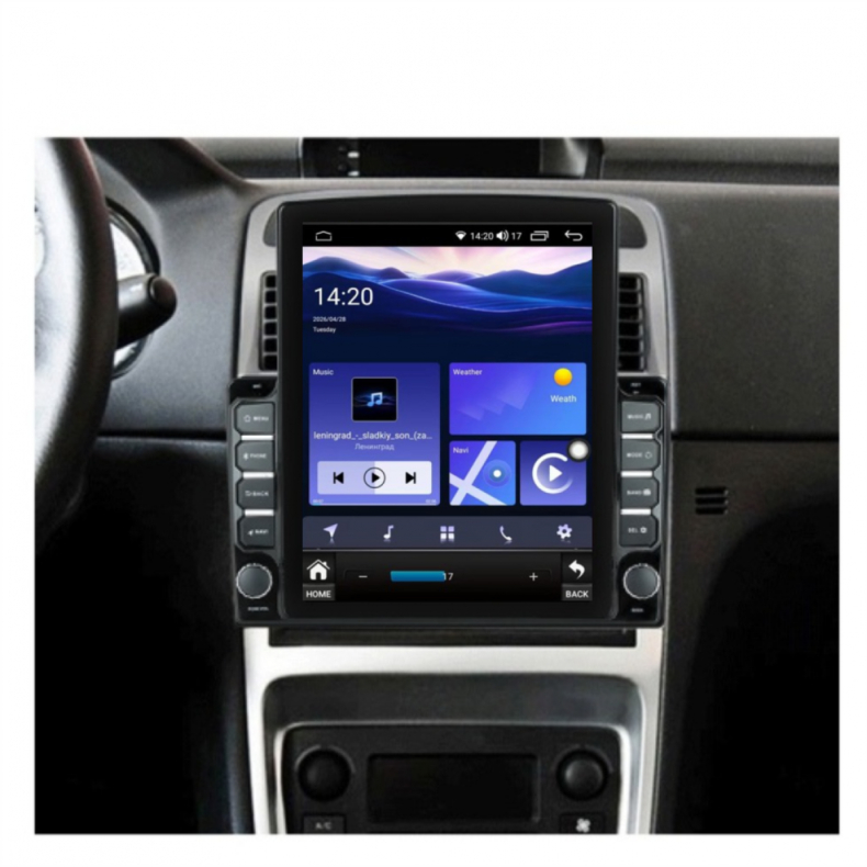 Мултимедия за Peugeot 307 (2001–2008) 9.7" - Вертикална - Image 2
