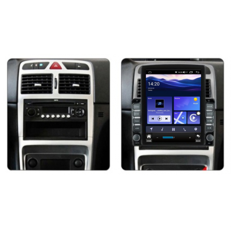 Мултимедия за Peugeot 307 (2001–2008) 9.7" - Вертикална - Image 3
