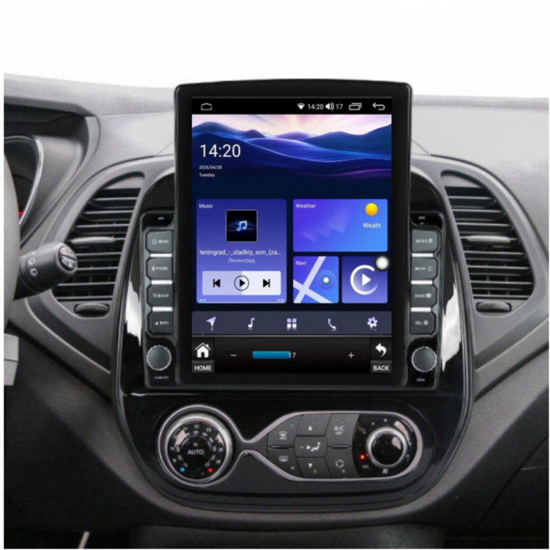 Мултимедия за Renault Captur (2013–2017) 9.7" - Вертикална - Климатроник - Image 2