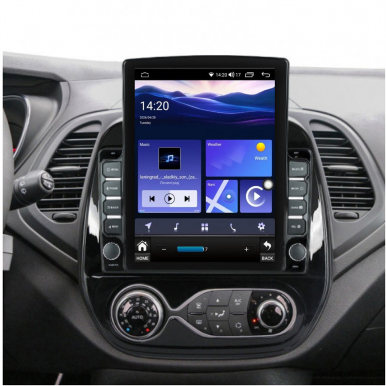 Мултимедия за Renault Captur (2013–2017) 9.7" - Вертикална - Климатроник - Image 2