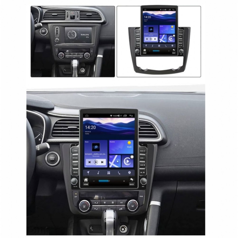 Мултимедия за Renault Kadjar (2015–2020) 9.7" - Вертикална - Image 2