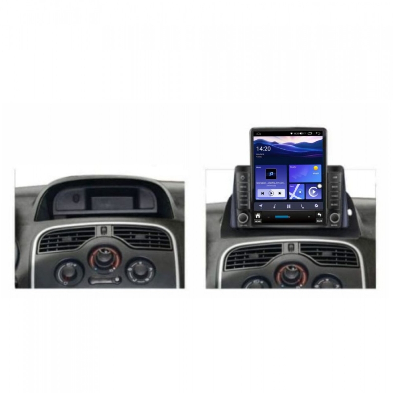Мултимедия за Renault Kangoo (2007–2021) 9.7" - Черен мат - Вертикална - Image 2