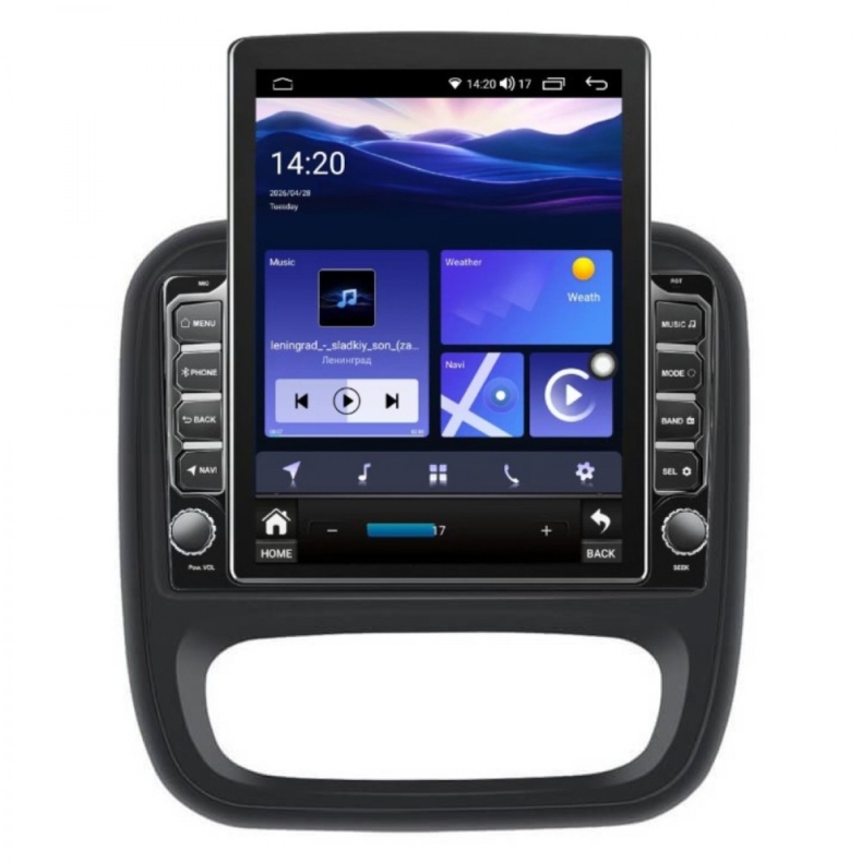 Мултимедия за Renault Trafic Opel Vivaro Fiat Talento (2014–2021) 9.7" - Вертикална