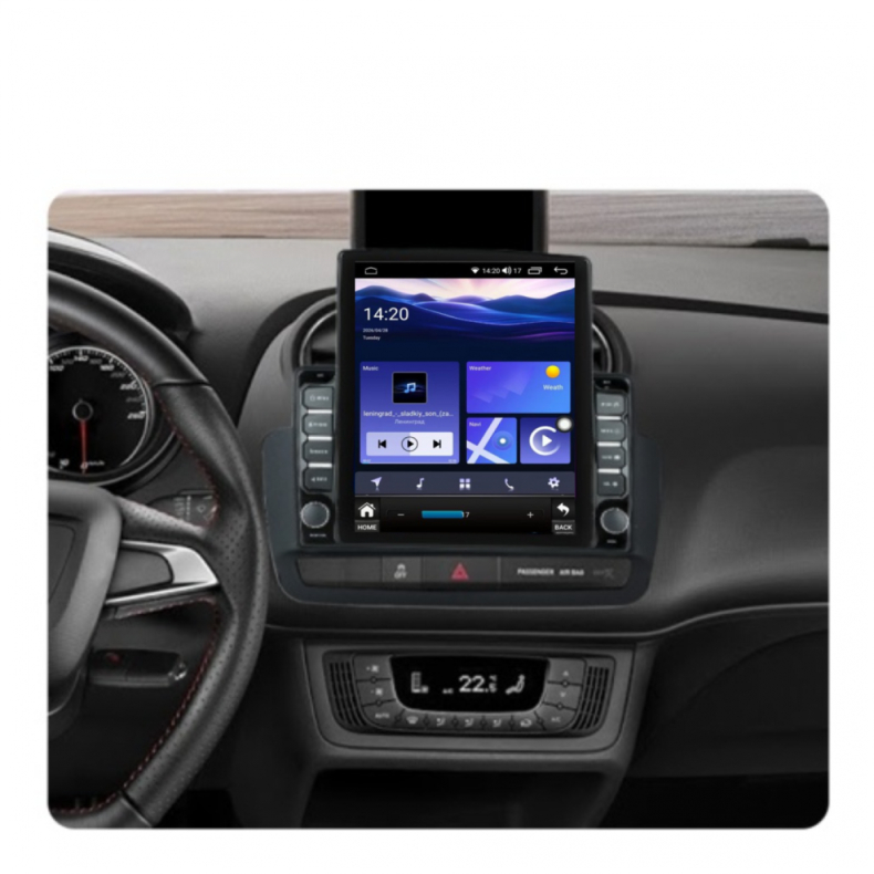 Мултимедия за Seat Ibiza (2012–2015) 9.7″ - Вертикална + 1DINPL - Image 2