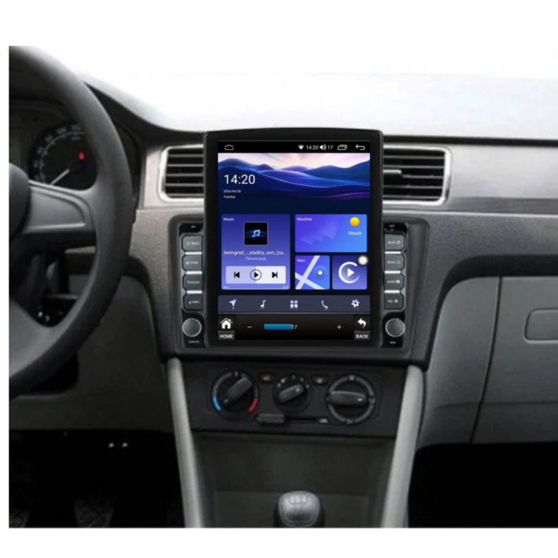 Мултимедия за Skoda Rapid Seat Toledo (2013–2017) 9.7″ - Черен мат - Вертикална - Image 2