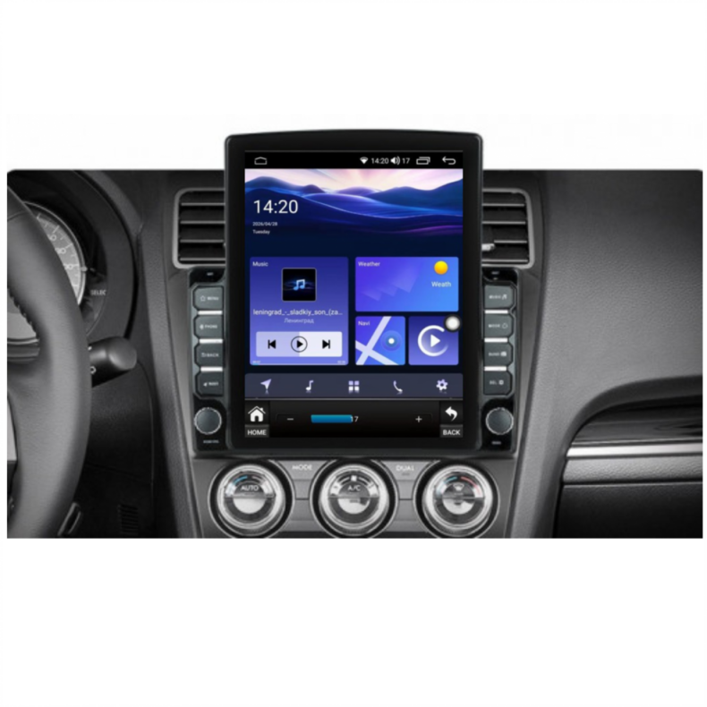 Мултимедия за Subaru Forester Impreza WRX STI Levorg XV Crosstrek (2015–2019) 9.7" - Вертикална - Image 2