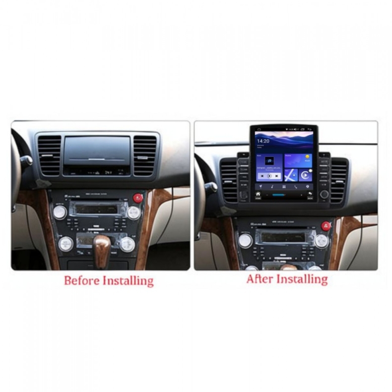 Мултимедия за Subaru Outback Legacy (2004–2009) 9.7" - Вертикална - Image 2