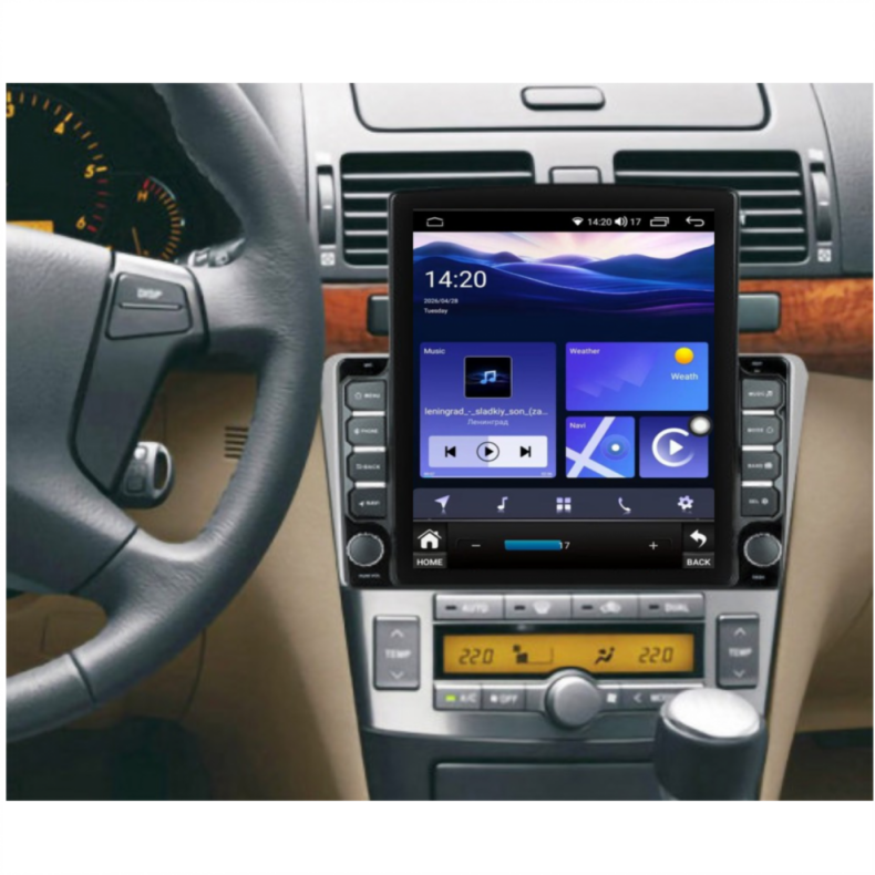 Мултимедия за Toyota Avensis T25 (2002–2008) 9.7″ - Вертикална - Image 2