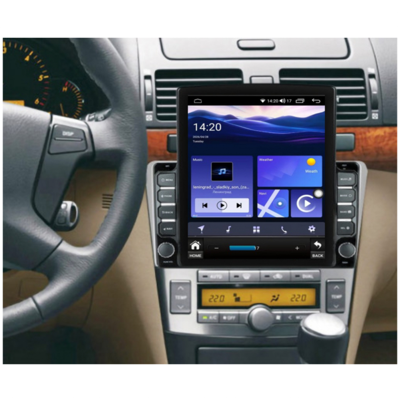 Мултимедия за Toyota Avensis T25 (2002–2008) 9.7″ - Вертикална - Image 2