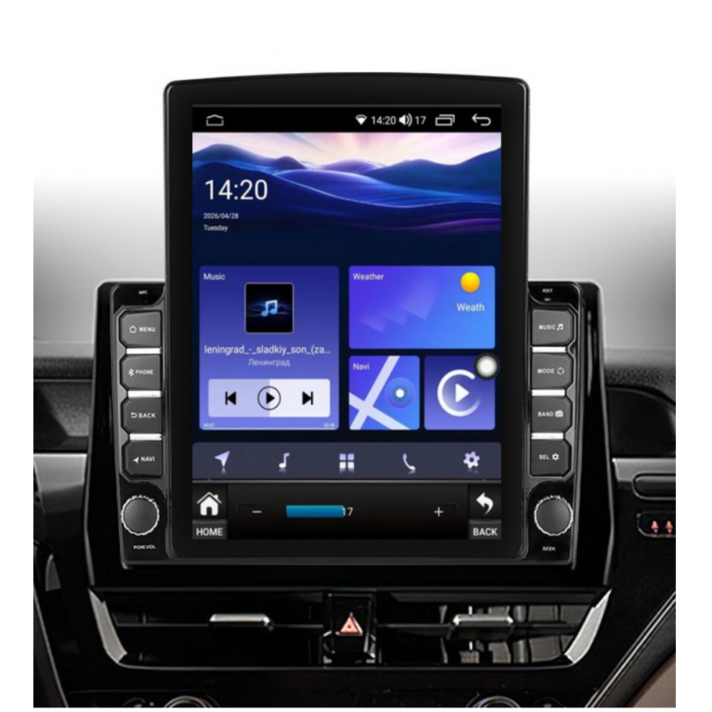 Мултимедия за Toyota Camry XV70 Facelift (2021-2024) 9.7" - Вертикална - Image 2