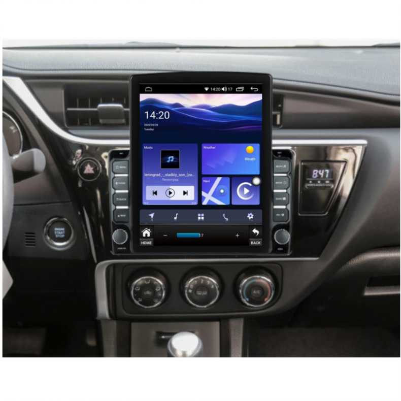 Мултимедия за Toyota Corolla (2017-2019) 9.7" - Вертикална - Image 2