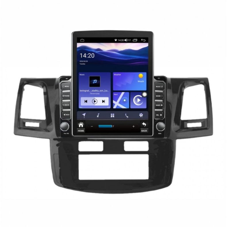 Мултимедия за Toyota Hilux (2005–2010) 9.7″ - Вертикална - Климатроник