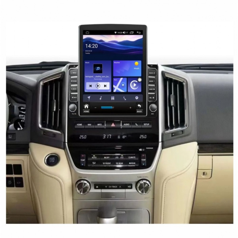 Мултимедия за Toyota Land Cruiser 200 (2016-2018) 9.7" - Вертикална - Low - Image 2