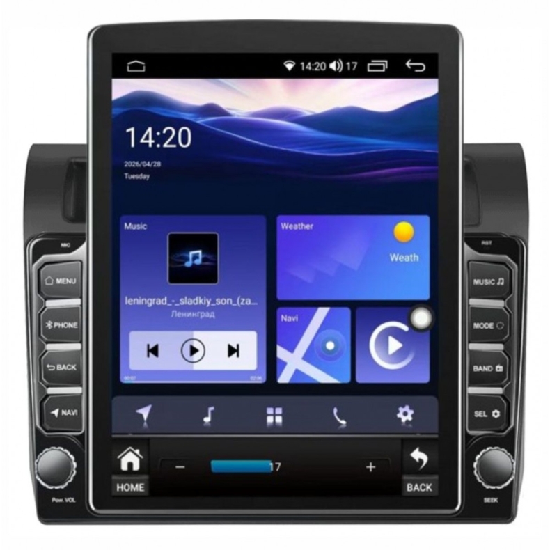 Мултимедия за Toyota Land Cruiser J70  (2007–2021) 9.7″ - Вертикална