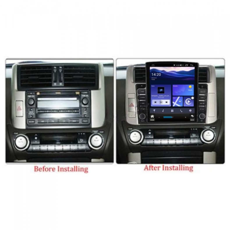 Мултимедия за Toyota Land Cruiser Prado J150 (2010–2013) 9.7″ - Вертикална - Image 2