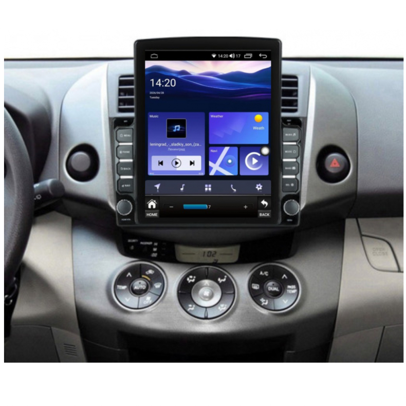 Мултимедия за Toyota RAV4 (2006–2013) 9.7″ - Вертикална - Image 2