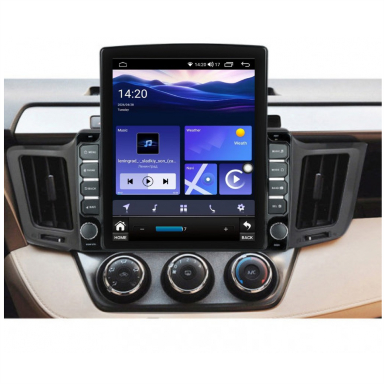 Мултимедия за Toyota RAV4 (2013–2018) 9.7″ - Вертикална - Image 2