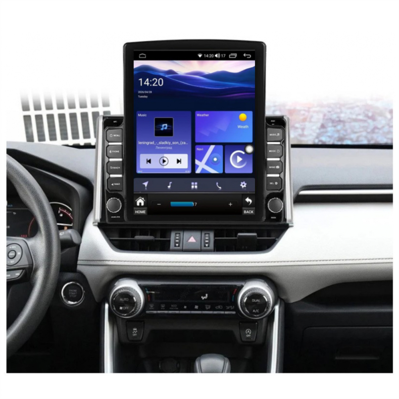 Мултимедия за Toyota RAV4 (2019-2024) Suzuki Across (2020-2024) 9.7″ - Вертикална - Image 2