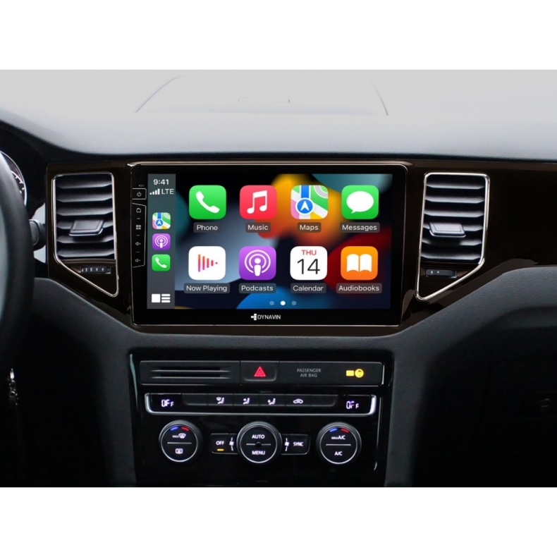 Мултимедия за VW Golf Sportsvan (2014-2020) 10" - Пиано лак - Image 2