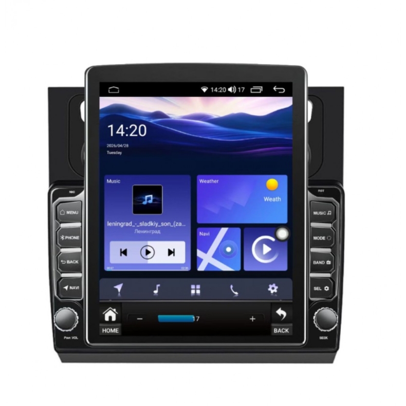 Мултимедия за VW Touran (2003-2009) 9.7" - Вертикална - Климатроник